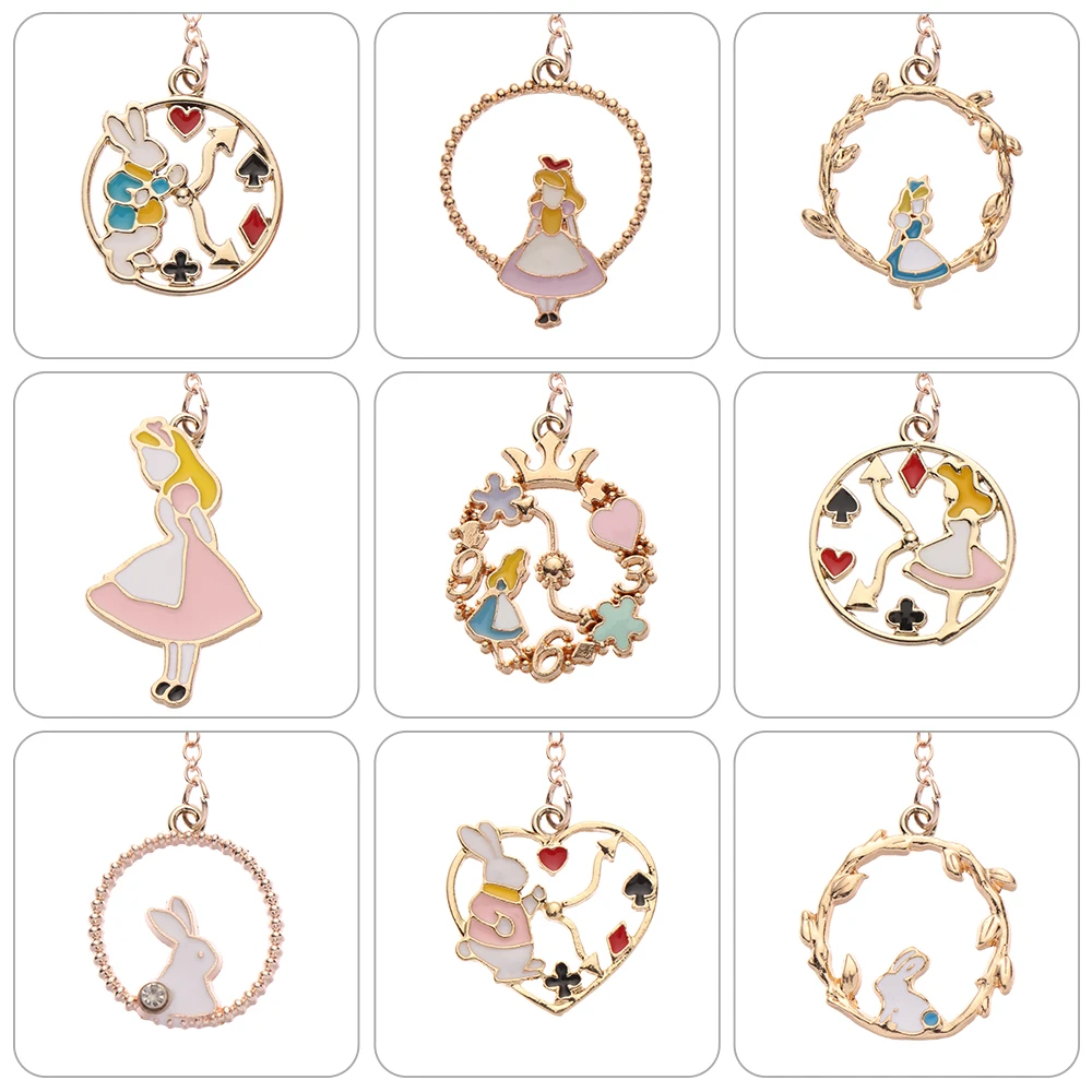 Creative Cartoon Metal Pendant Bookmark Pagination Book Clip Mark Peach Cute Heart Pendant School Office Supplies Stationery