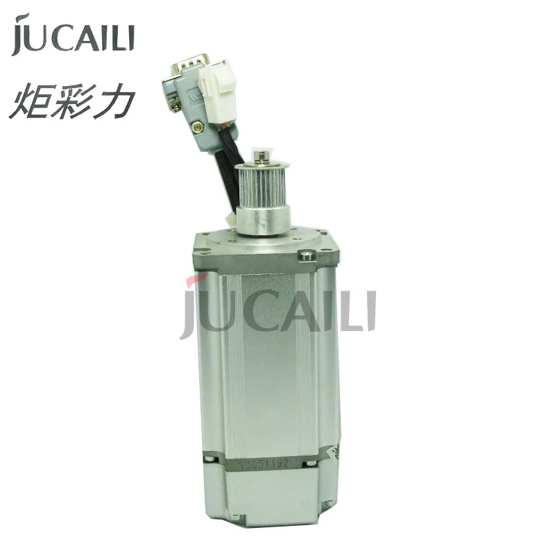 Jucaili 1 настольный компьютер, принтер мотор Leadshine 400 Вт 3000 об./мин Серводвигатель для струйных/растворителей мотор ACM604V60-01-2500 60 в энкодер постоянного тока 2500 линия