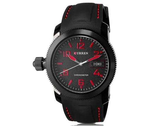 

Curren/Karui En 8173 New Style Cool Design Watch Large Dial Fake Calendar MEN'S Watch
