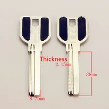 Лучшее качество B312 дом заготовки ключей для двери слесарные принадлежности болванки ключей 15 шт./лот