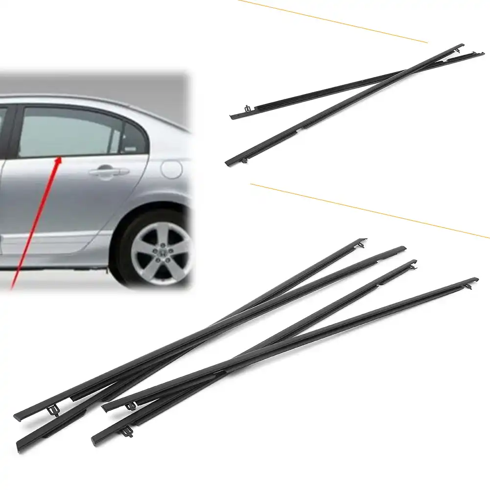 Car Outside Window Moulding Weatherstrip Seal Belt Weather Strip For