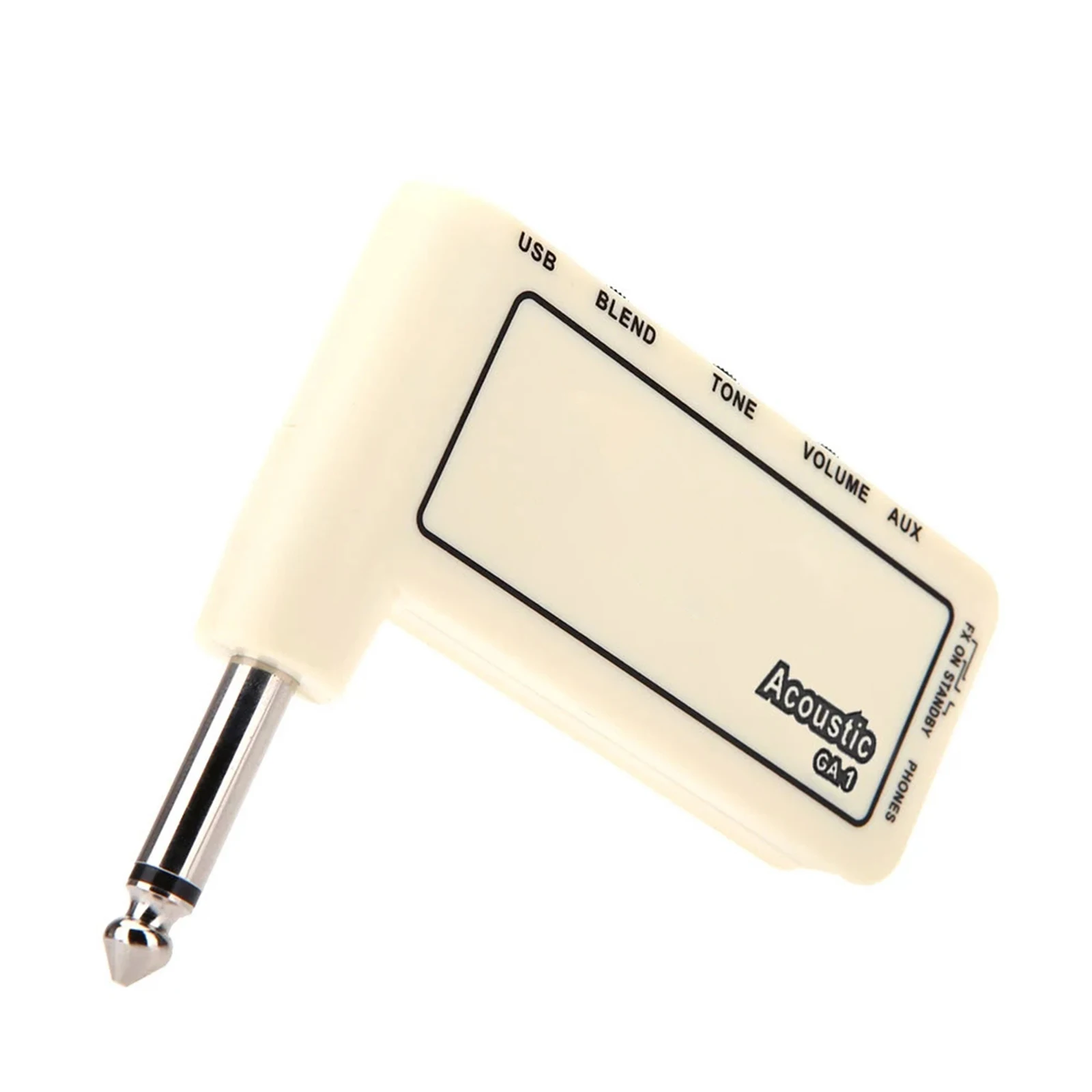Bass Headphone Amp Carry On USB Chargable Portable Pocket Guitar Headphone Amp Music Equipment