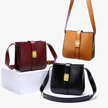 

Crossbody Bags For Women 2020 Designer Leather Shoulder Bag Vertical PU Strap Messenger Bag Luxury Designer Handbags Women Bag