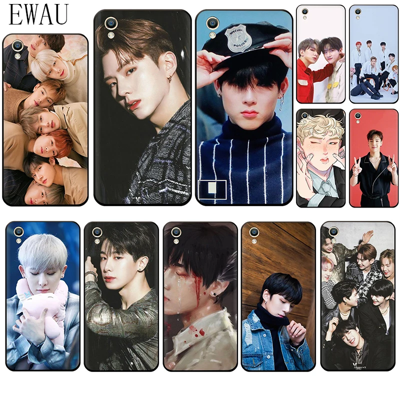 EWAU Monsta X KPOP силиконовая модель для OPPO A1K A5 A9 Reno Z 2 3 10X Realme 5 Pro Q X2 XT Lite X50|Бамперы| |