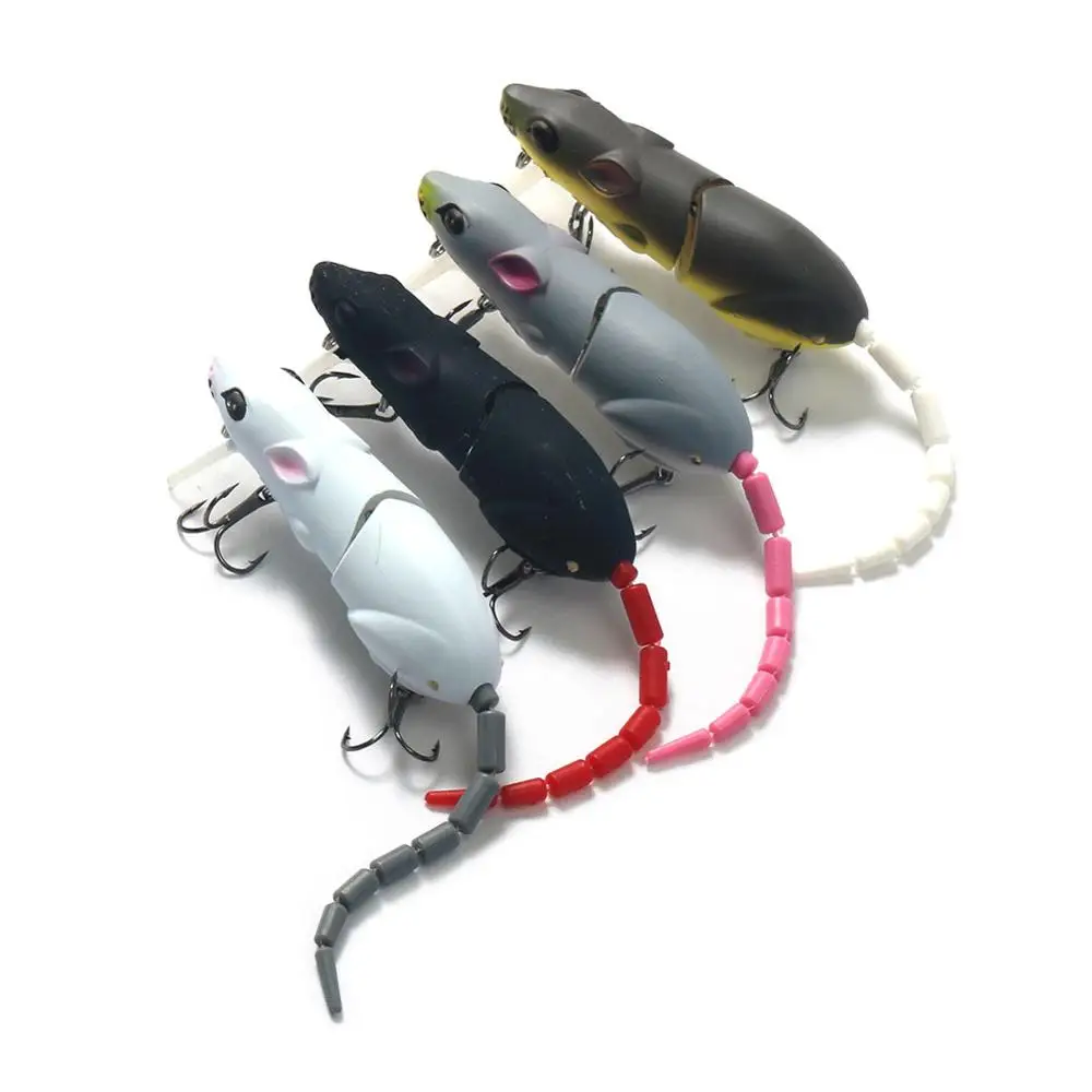 

Fishing Lures Bionic Bait Rat Bionic Split-segment Subbait Road Sub Bait High Quality Durable Steel Ball Small Light New Hook