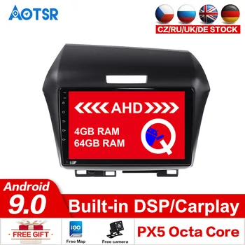 

AOTSR Android 9.0 64GB Multimedia Player For Honda Jade 2010-2017 Car GPS 1 din Stereo Radio head unit Auto Tracker Navigation