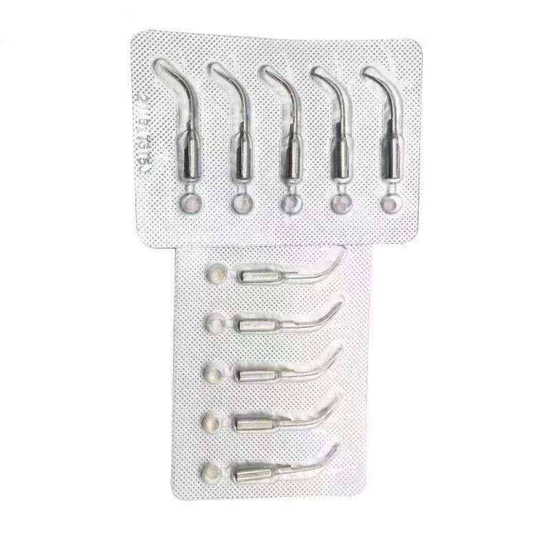 5pcs/pack Oral Hygiene Dental Material Disposable Dentistry Machine Replacement Tip Teeth Cleaning Blade  Care Tool