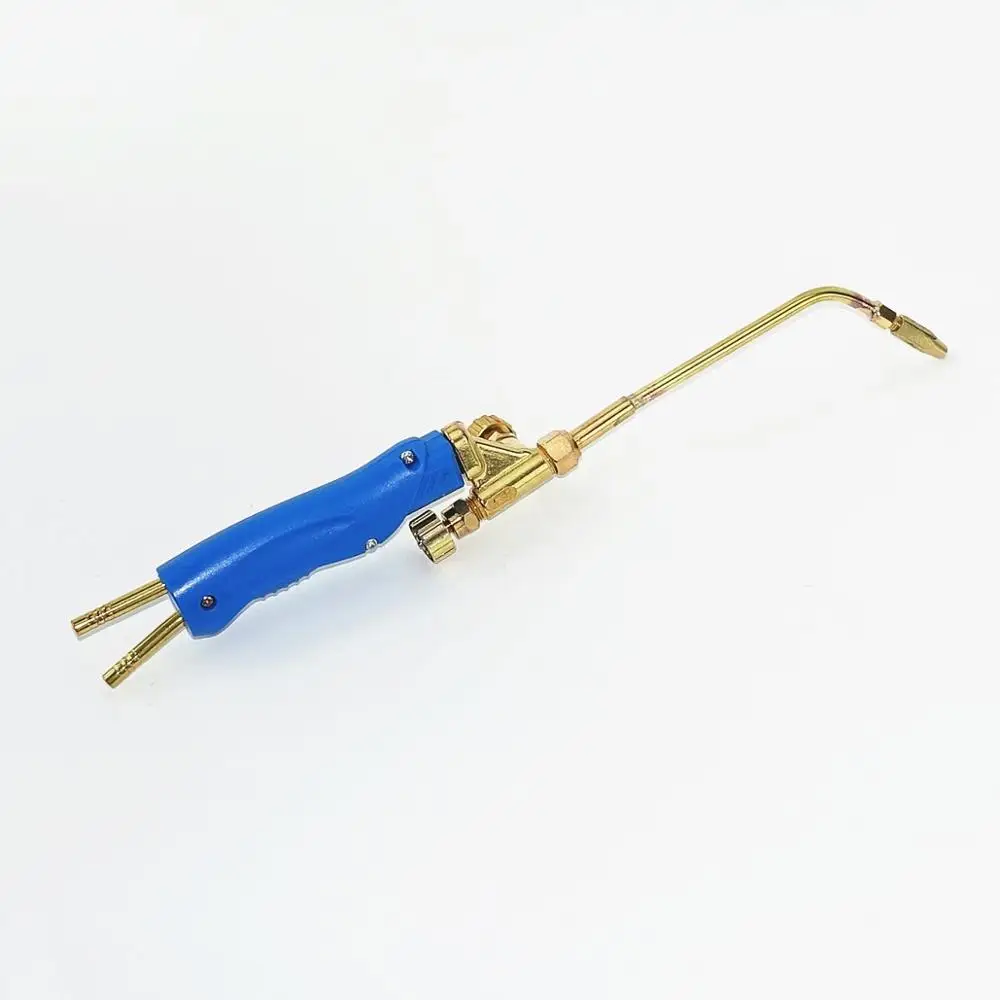 Gas Torch Welding Torch Mini Gas Brazing Torch H01-2 Oxygen Propane Gas Natural Coal LPG for Weld Braze Solder Steel Copper Aluminum Silver