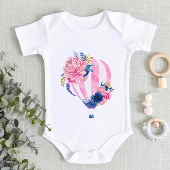 

Summer Wildflower Dandelion Newborn Clothes Casual Funny Infant Jumpsuits Ropa de bebe niña Gym Vogue Baby Girl Boy Romper