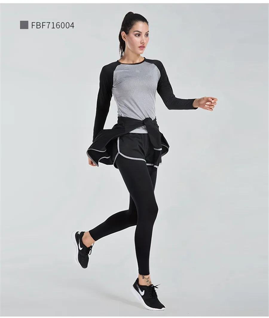 Vansydical, женские футболки с длинным рукавом для бега, быстросохнущие, для фитнеса, бега, йоги, топы для женщин, для похудения, спортивная одежда для тренировок в тренажерном зале