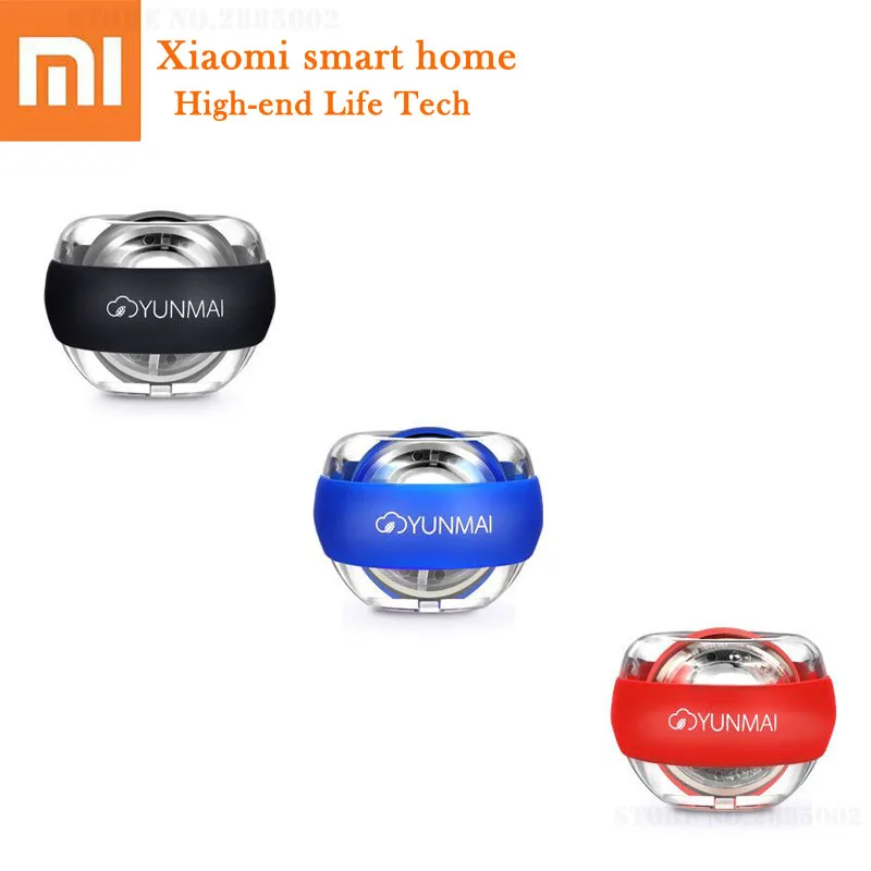 

Xiaomi YunMai Wrist Ball Powerball Carpal Training Apparatus Trainer Gyroball Essential Spinner Gyroscopic Forearm Exerciser Gym