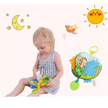 

Baby Educational Toys Cloth Book Rustling Coloring Early Learning Toys For Children Toddler Toys 0 12 24 Months Hanging Baby Toy
