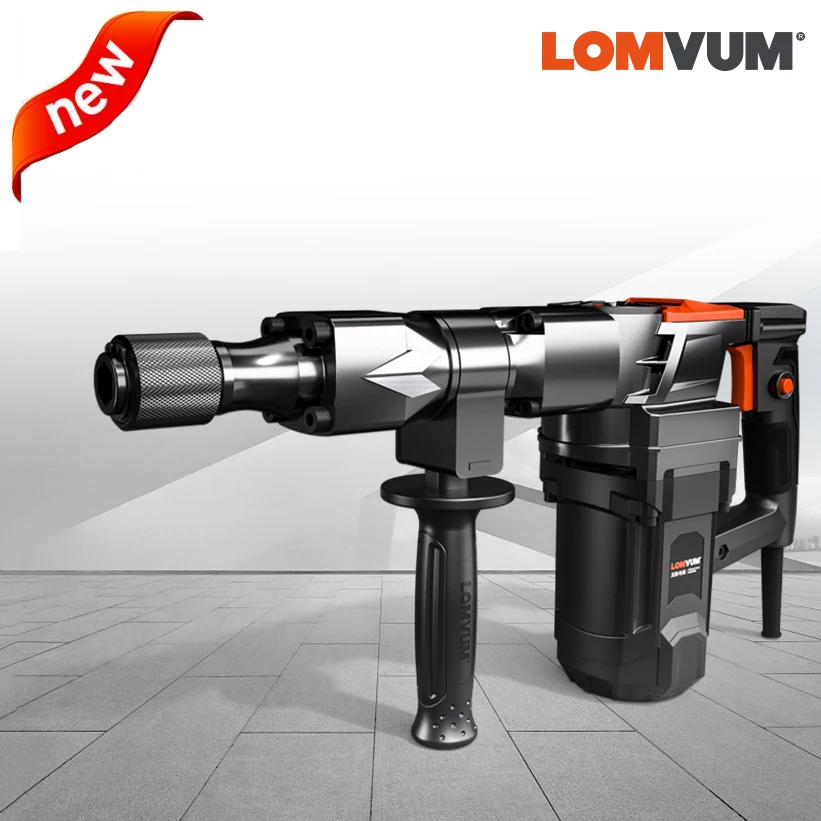

LOMVUM Electric Rotary Hammer 220V 26mm Power Tools Electric Hammers Household Impact Hammer Accessories Home