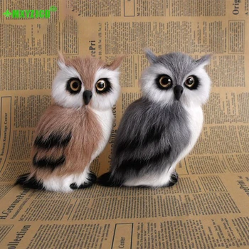

Simulation owl handmade teaching aids static model video props showcase display ornaments children's gifts