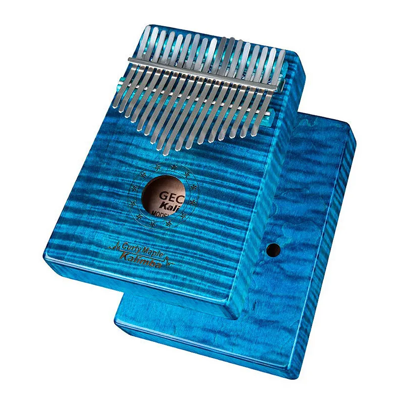 GECKO Kalimba 17 клавиш пианино для больших пальцев встроенные EVA