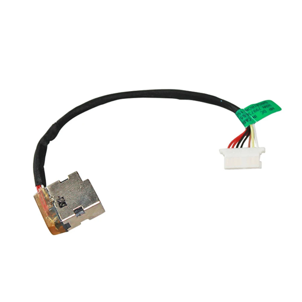 With Cable Notebook Durable Laptops Connector Plug Socket DC Power Jack Replacement Charging Port Useful For HP 799736-S57 | Компьютеры и