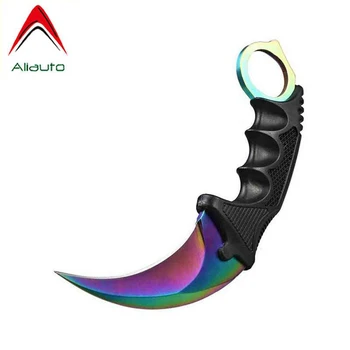 

Aliauto Colored Skin Claw Knife Fine Car Stickers Personality Sunscreen Waterproof Stickers for SUV BMW Vinyl Decal,13cm*12cm