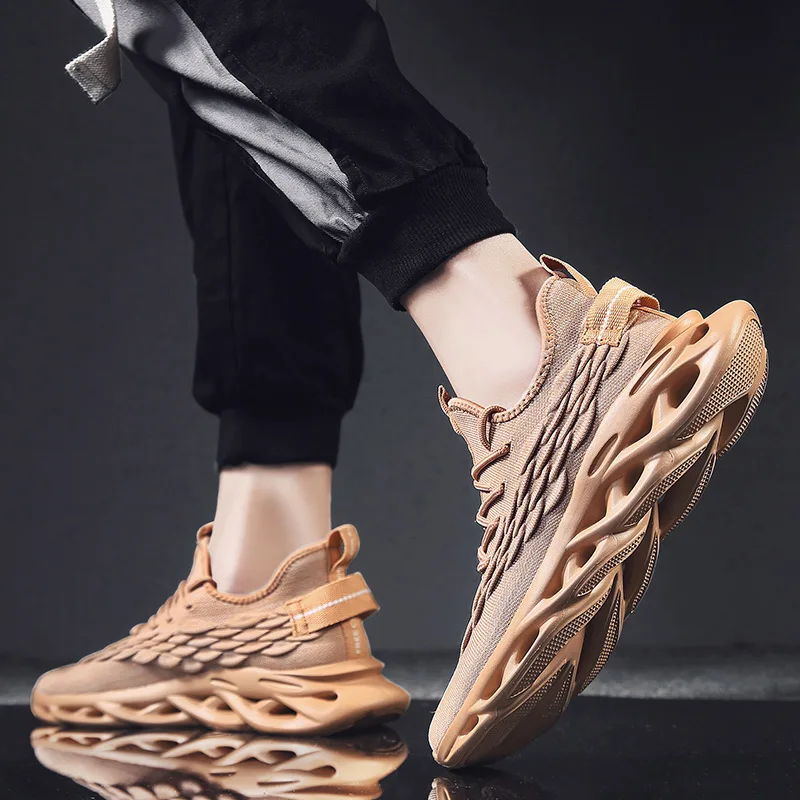 

2020 Newest Blade Running Shoes for Men Antiskid Damping Outsole Men Athletic Training Run Sneakers Breathable Runing Zapatills