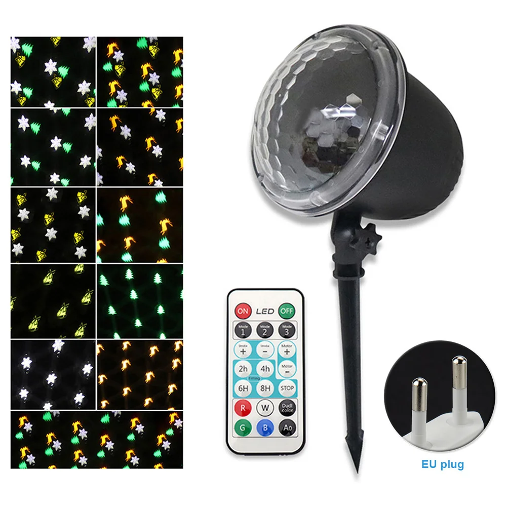 

Outdoor Indoor Led Projector Light Halloween Christmas Ocean Wave Party Adjustable Moving Patterns Yard Landscape Easy Install