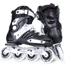 WEIQIU Inline Skates Professional Slalom Adult Roller Skating Shoes Sliding Free Skate Patins Size 35-44 Good As SEBA Sneakers