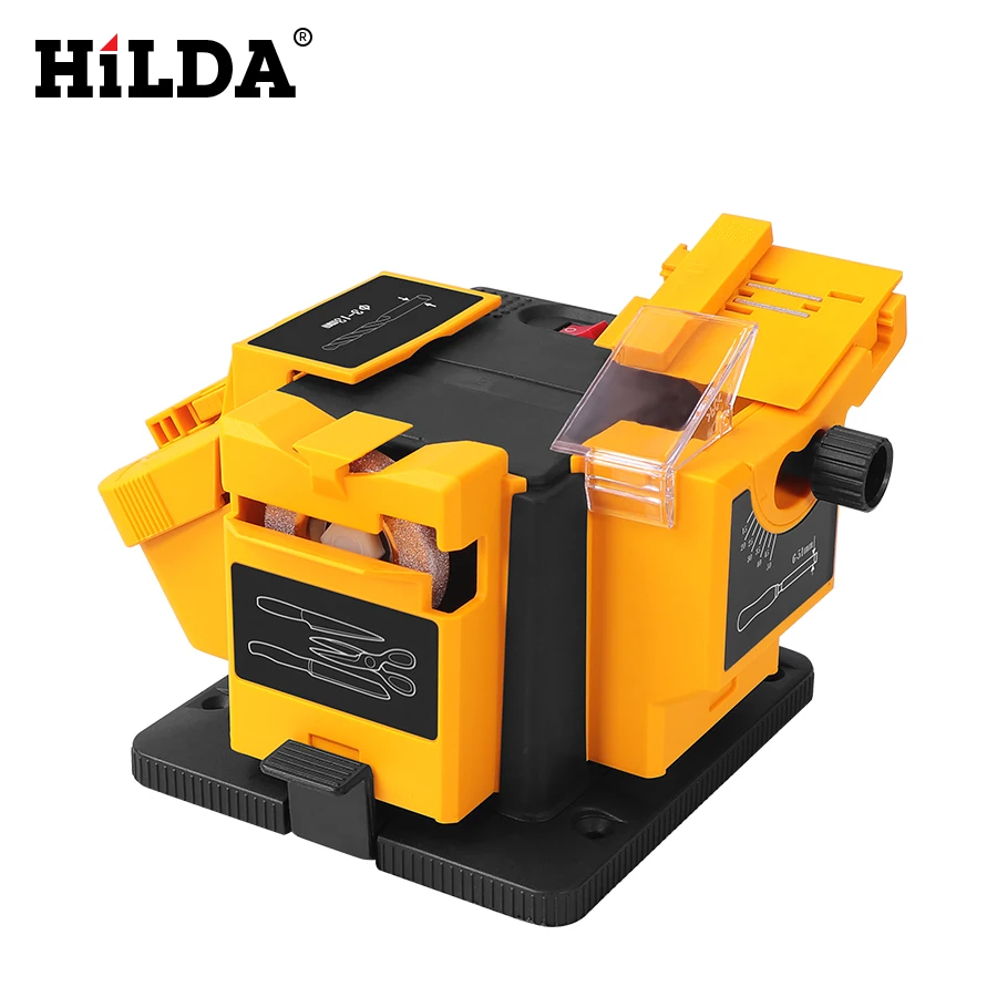 

HILDA 96W 3in1 Multifunction sharpener Household Grinding Tool sharpener drill for knife Twist drill HSS drill scissor chisel