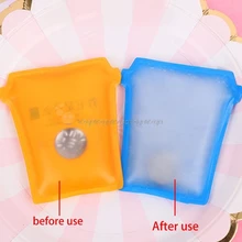 Мини многоразовые гелевые грелки для рук Милый Забавный Печатный нагревательный пакет для зимы портативный