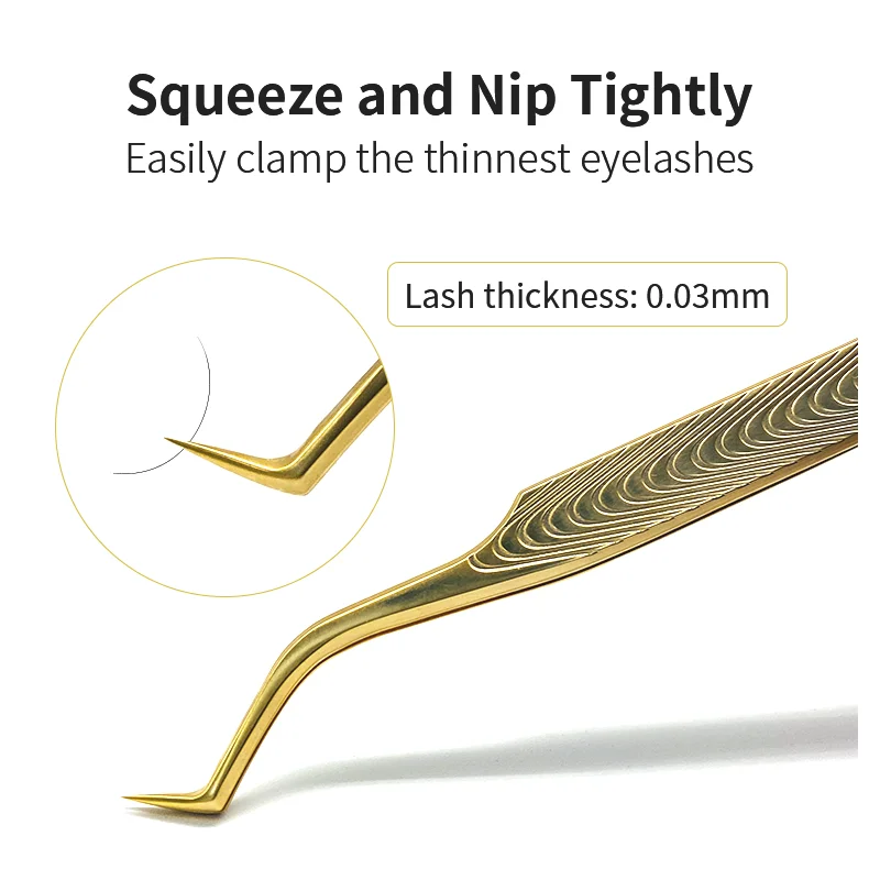 3D Tweezers Stainless Steel Volume Eyebrow Tweezer False Eyelash Extension Tweezers for Makeup Tools makeup tool set makeup tool