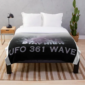 

Ufo 361 Stay High Design Throw Blanket Soft Sherpa Blanket Bed Sheet Single Knee Blanket Office Nap Blanket