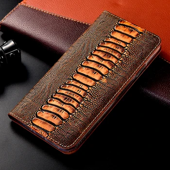 

Ostrich Veins Genuine Leather Case For Oukitel C3 C4 C8 C11 C12 C13 C15 C16 C17 C18 U7 U15 U16 U18 U20 Pro Plus Flip Cover Cases