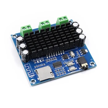 

TDA7297 Bluetooth 5.0 Digital Power Amplifier Audio Stereo Dual Channel 2*15W Class AB Bluetooth Amplifiers DC12-18V For Speaker