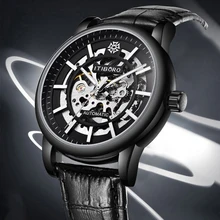 ITIBORO Reloj de pulsera para hombre, accesorio masculino de pulsera resistente al agua 50M, con mecanismo automático de Corium, 24 horas