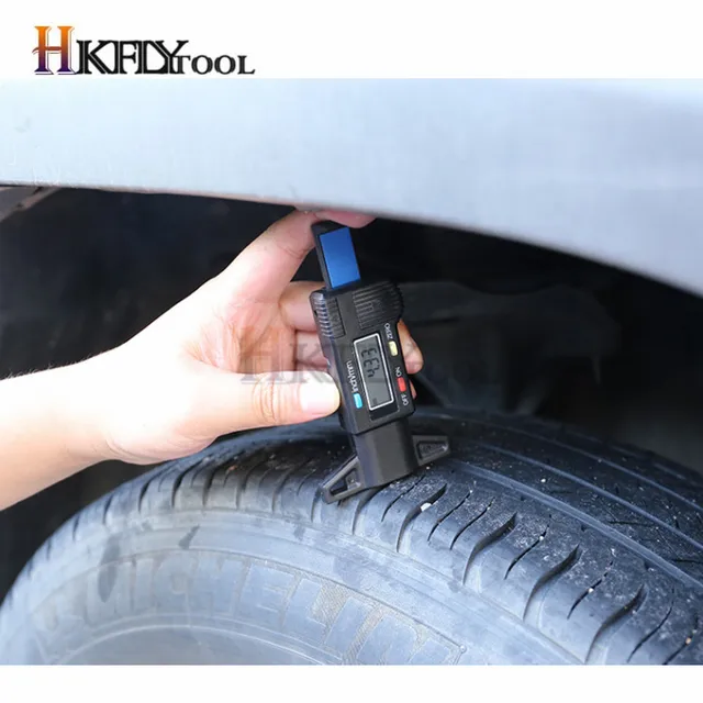 Spessimetro Per Pneumatici - 4 Pezzi, Misura Battistrada Auto, Moto E Camion, Range 0-20mm - Foto 9