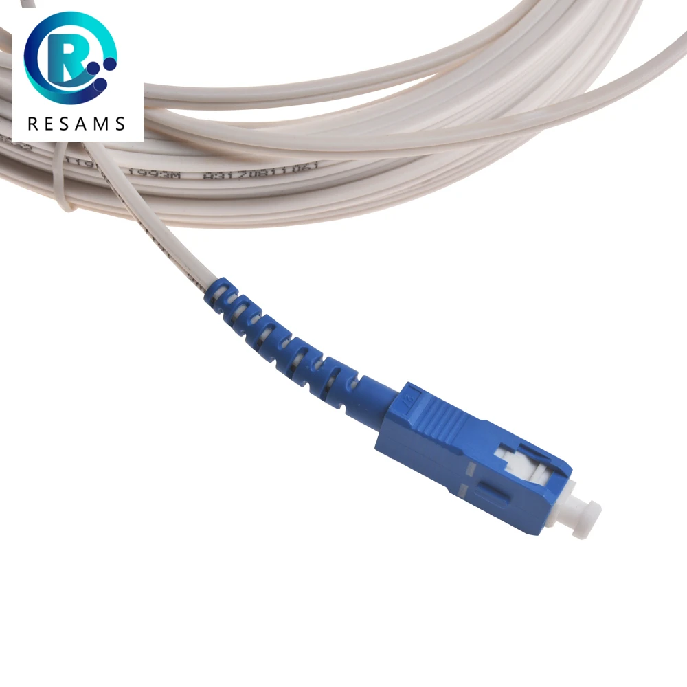 

Resams FTTH Low Loss And High Quality Affordable Armored 3 Meter Optic Anatel Fiber Optical Drop Cable Patch Cord
