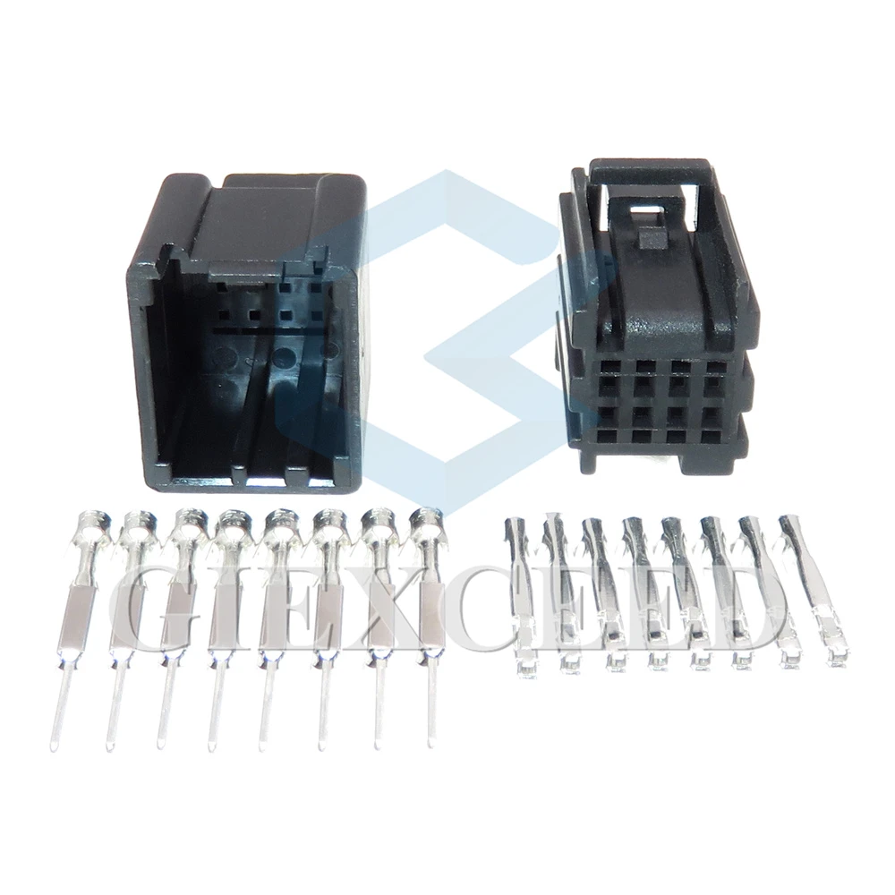 

8 Pin 1 Series Automotive Unsealed Socket Car Modification Adapter Auto Cable Harness Wire Connector