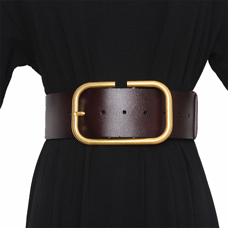 Cinturones de cuero PU para mujer cinturones de vestir suaves cors 