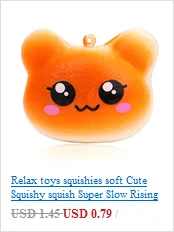 Игрушки для отдыха squishy squishi мягкие милые Squishies Kawaii супер клубничный торт замедлить рост крем Ароматические снятие стресса игрушка D300304