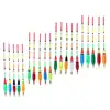 5Pcs/Lot Fishing Floats Set Buoy Bobber Fishing Light Stick Floats Fluctuate Mix Size Color float buoy For Fishing Accessories ► Photo 1/5