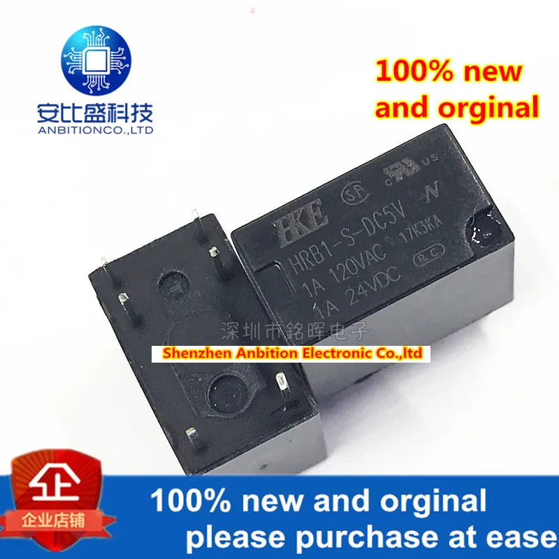 10 шт. и HRB1-S-DC5V 5V 5VDC DC5V 6pin 1A набор преобразования сигнала реле