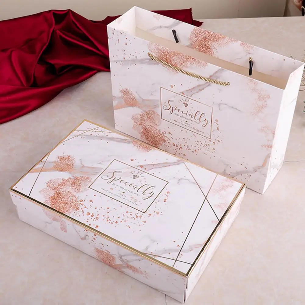 2 Set Present Box Beautiful Baby Shower Gifts Fadeless Package | Дом и сад