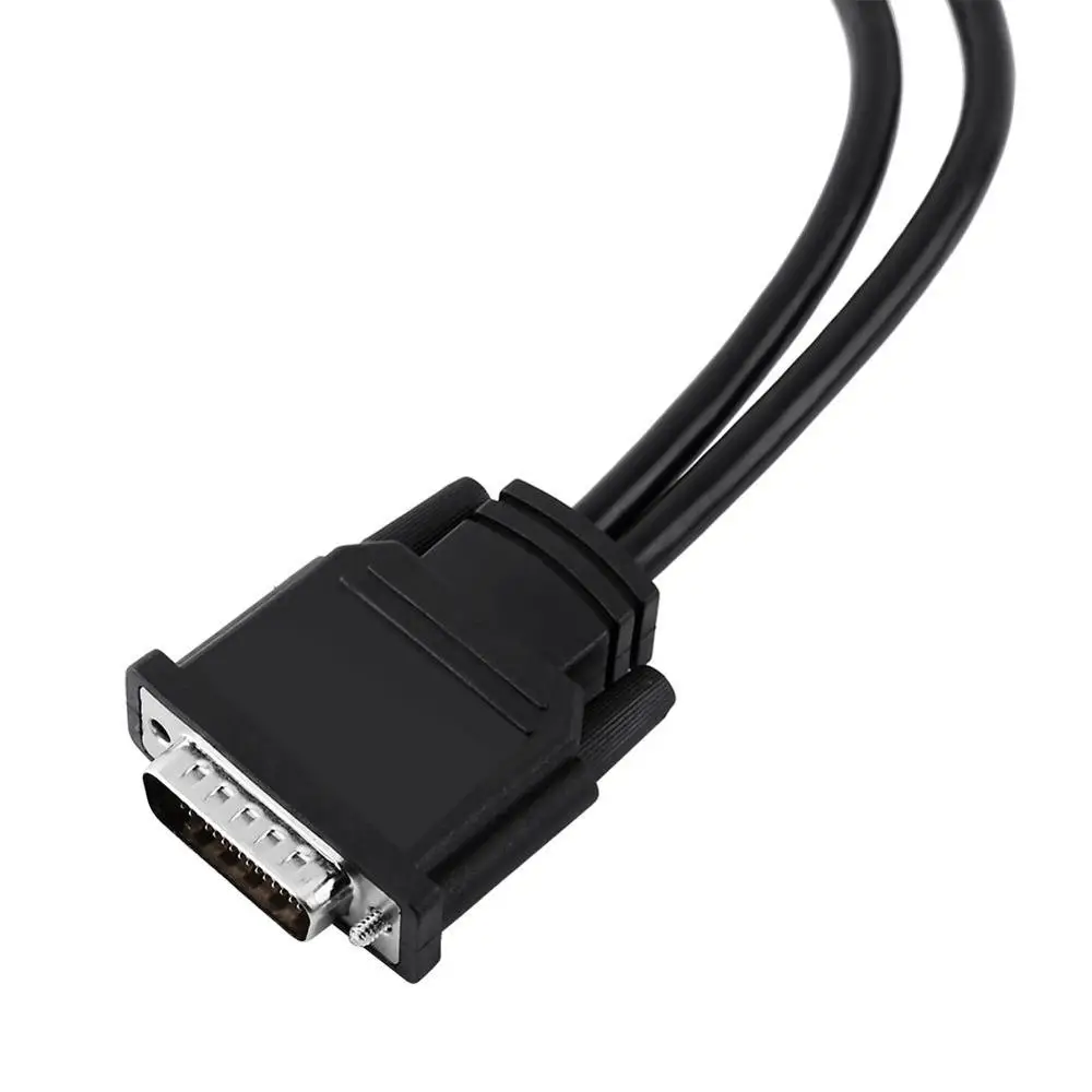 DMS-59 контактный штекер 2 VGA 15 Pin женский сплиттер адаптер кабель Ведущий провод для hp Dell разделитель монитора адаптер