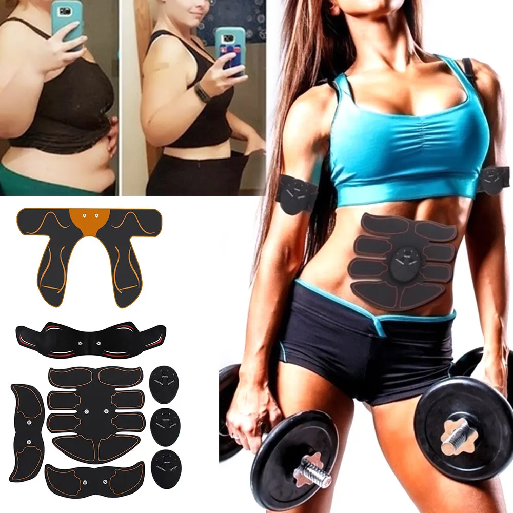 

Unisex Massager Stickers Wireless Muscle Stimulator Full Body Trainer Smart Fitness Abdominal Training Electric Stickers boady
