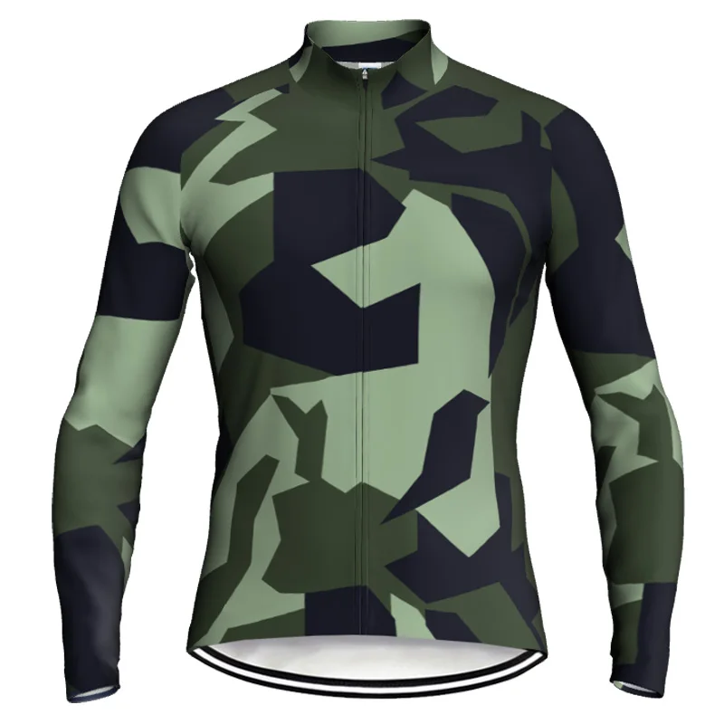 

Long Cycling Jersey for Men, MTB Bike Jacket, Pro Race Shirt, Sports Wear, Road Motocross Jacket, Unique Design Top, Quick Dry