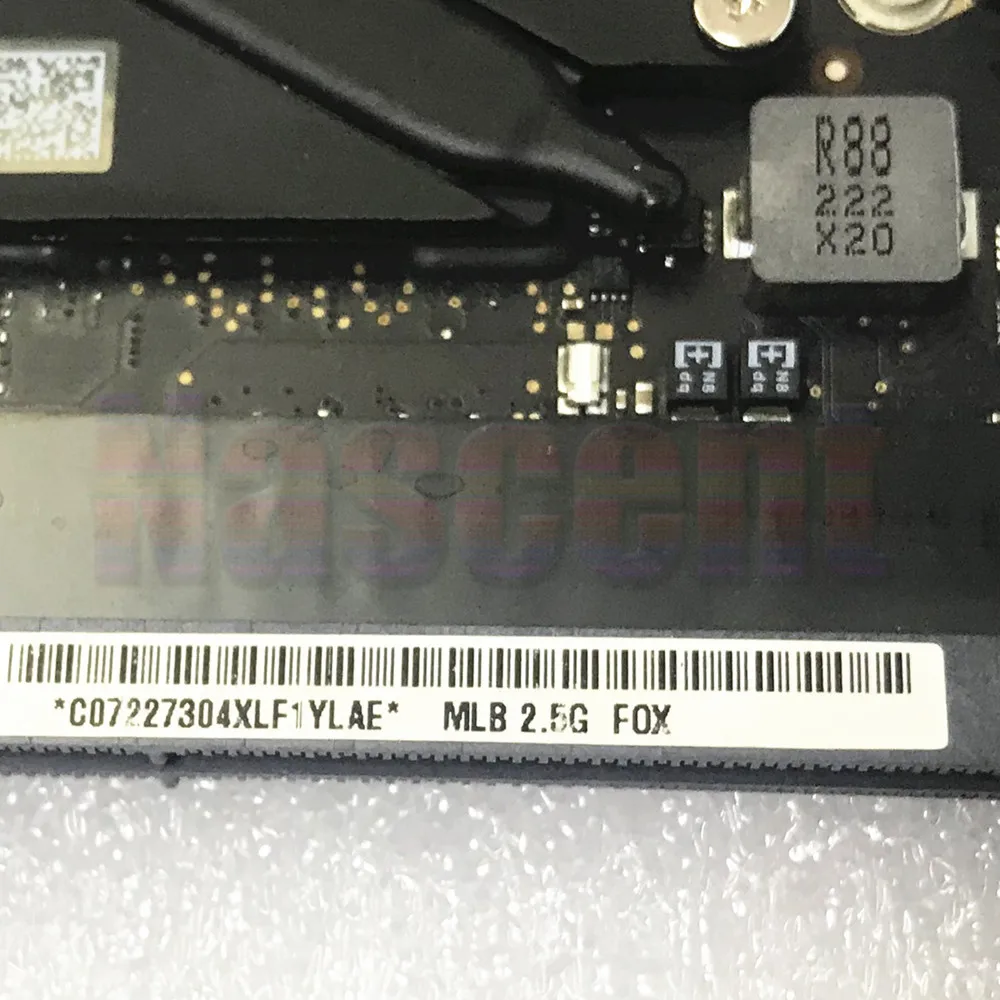 A1278 материнская плата для Macbook Pro 13," 2,5 GHZ i5 материнская плата 820-3115-B 2012