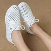 2022 Summer sneaker women platform shoes female Genuine Leather Walking flat sandals for women Breathable Comfort Vacation shoes ► Photo 2/4