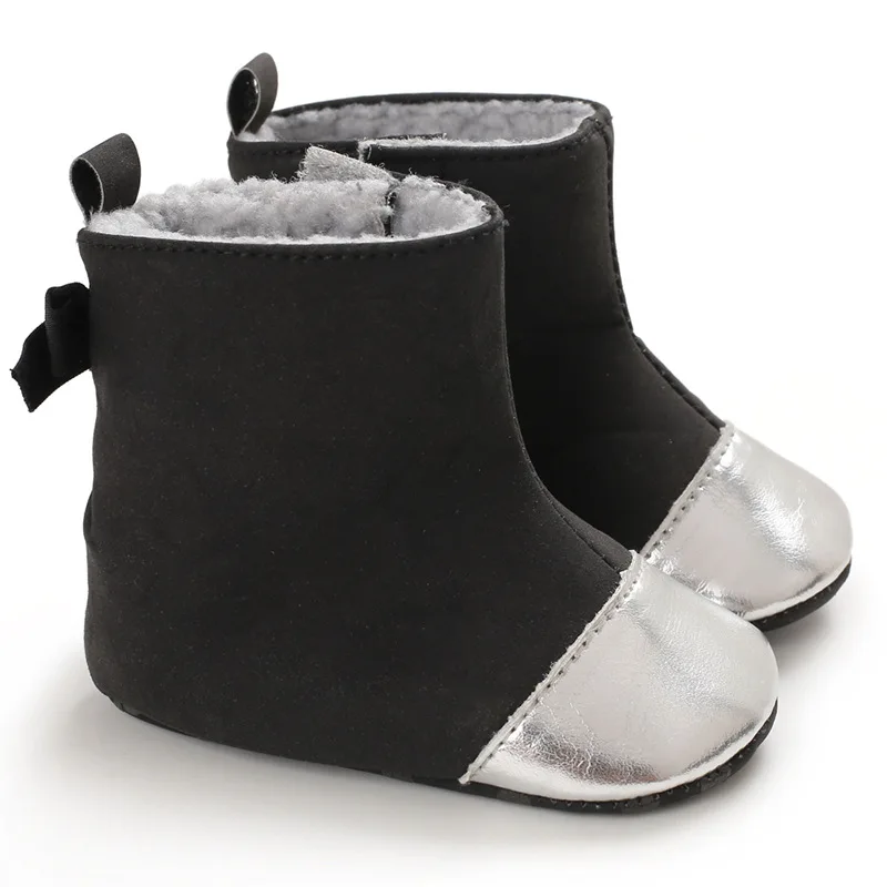 0-1 Years Old Winter Baby Shoes Soft Bottom Baby Cotton Shoes Warm Non-slip Toddler Snow Boots Girls Toddler Shoes