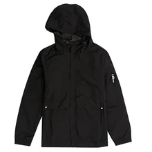 Ветровка мужская повседневная демисезонная легкая куртка Новое поступление куртки с капюшоном на молнии тонкое пальто бомбер