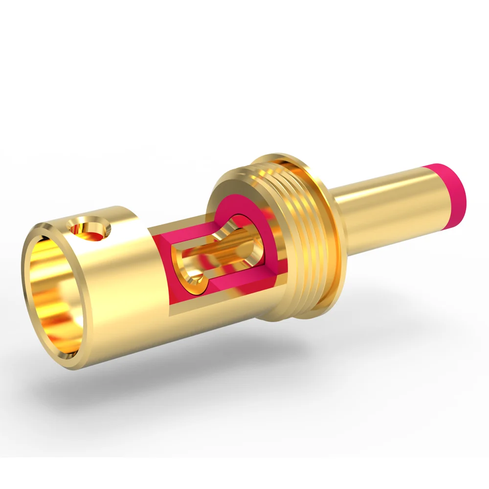 Banhado a Ouro Plugues de Cabo Qualidade para Aplicações dc de Alta Conector Monosaudio Jack 5.52.1mm Ø8mm Audiophile Mdc21g dc - Image 6