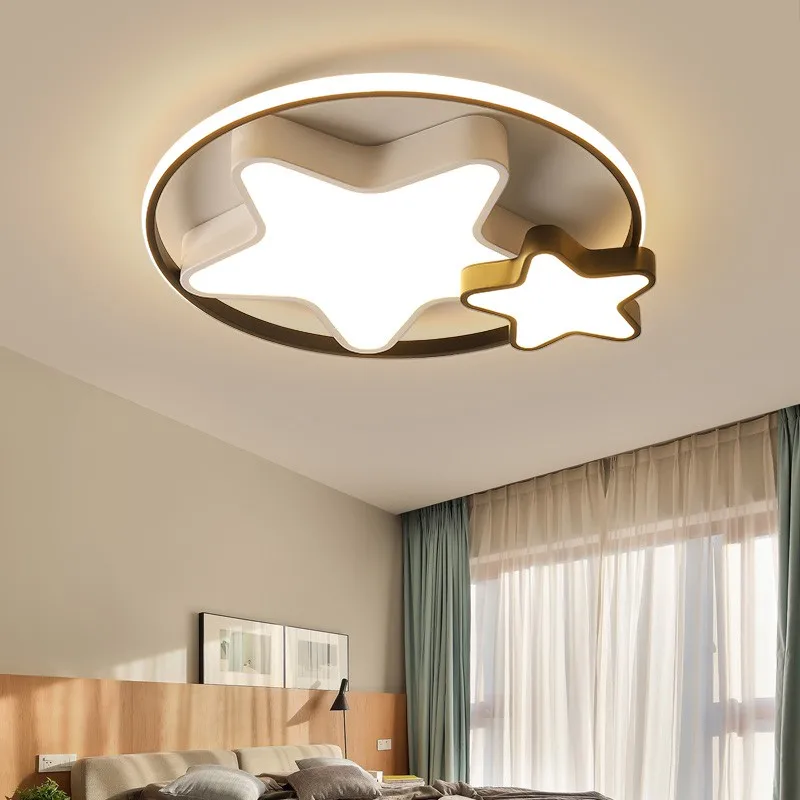 Nordic Living Room Ceiling Led Light Bedroom Lamp Color Changing