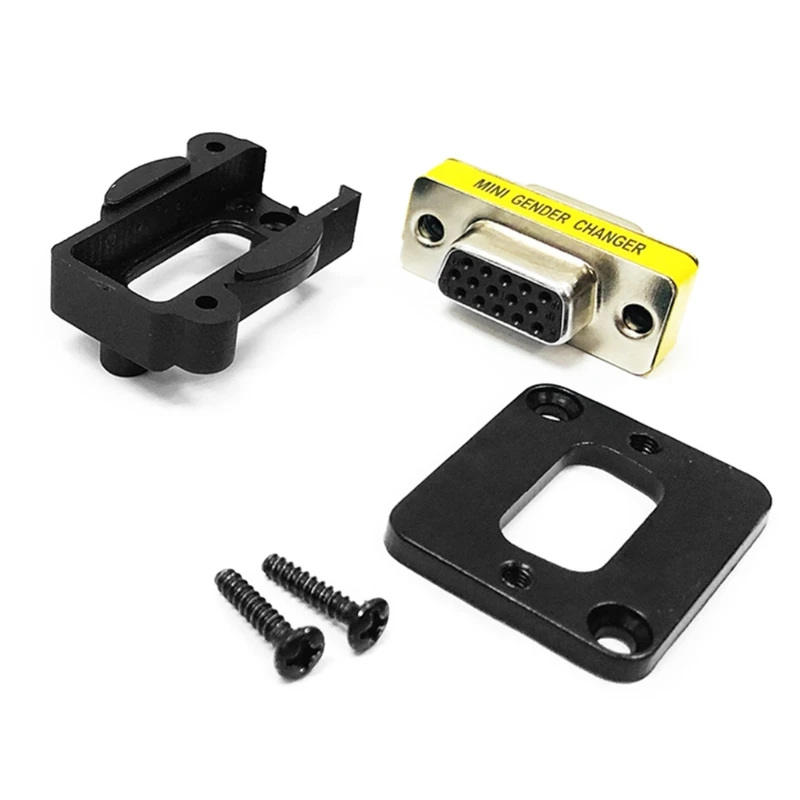 DB15 data cable connector plug VGA Plug Panel mounting D type socket | Компьютеры и офис