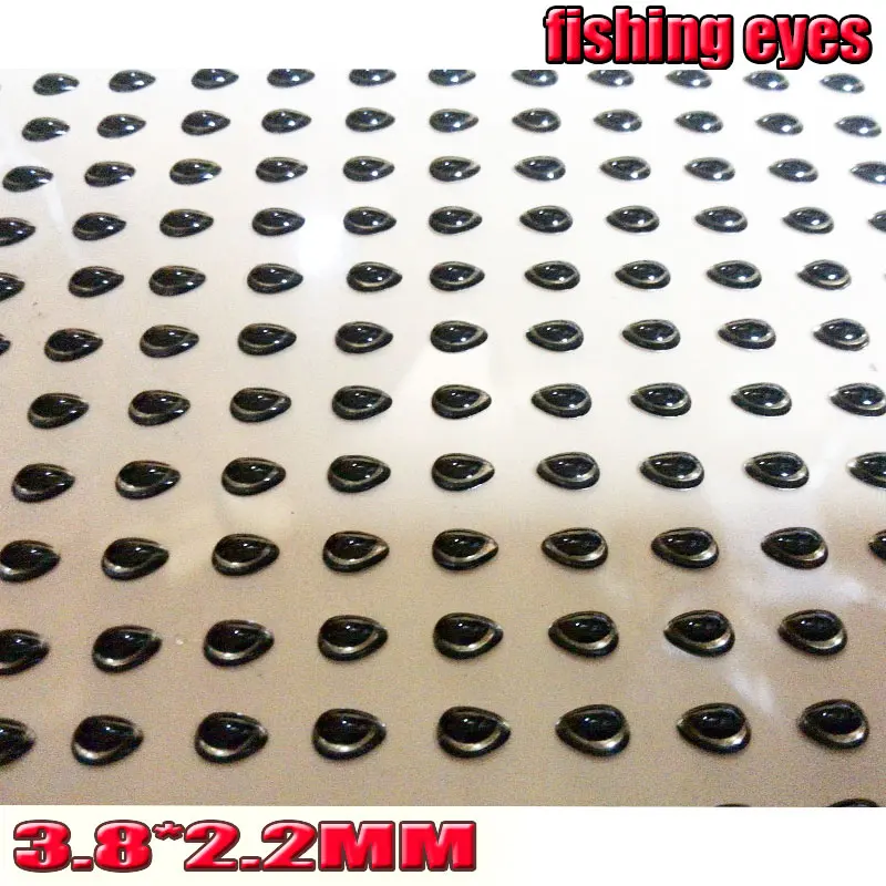 

2021NEW fishing lure eyes triangular shape three color gold line 3d lure eyes 3 size 500pcs /lot